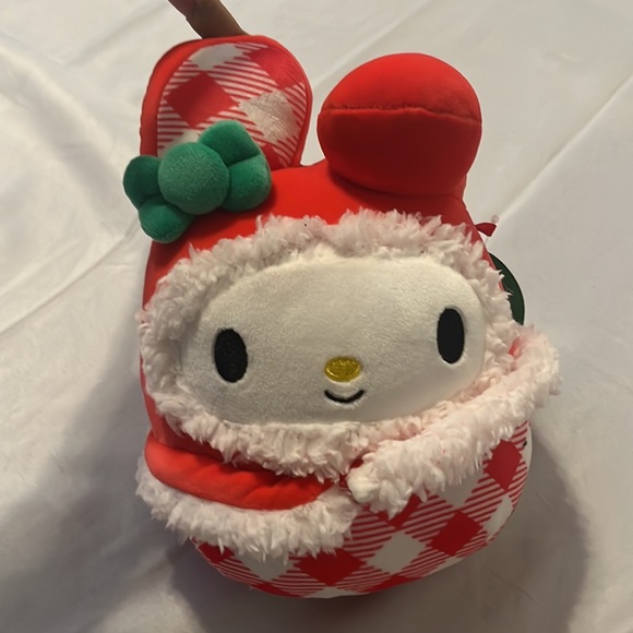 BNWT CHRISTMAS MY MELODY SQUISHMALLOW PLUSH - Picture 6 of 7